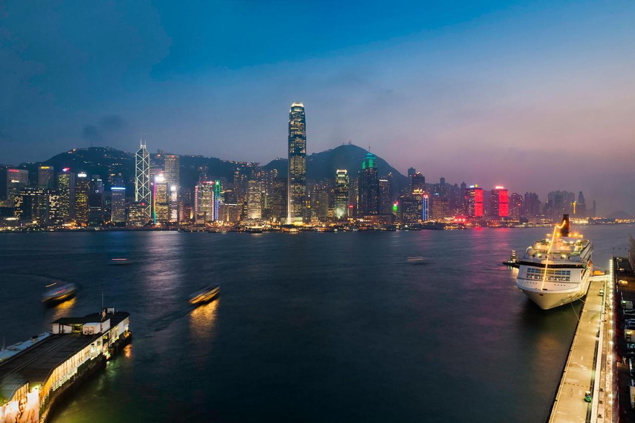 Marco Polo Hongkong Hotel Ngoại thất bức ảnh Victoria Harbour